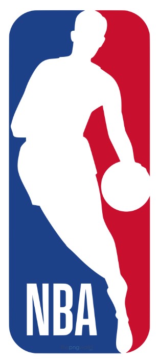 NBA logo Transparent PNG nba logo,basketball,red,blue,logo,jerry west,nba 2021,american basketball,nba pictures,nba images,nba 2k20 image